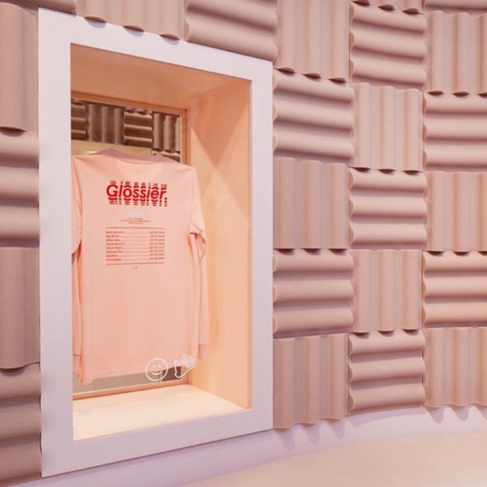 ISO Glossier Atlanta t-shirt, stickers and merch!